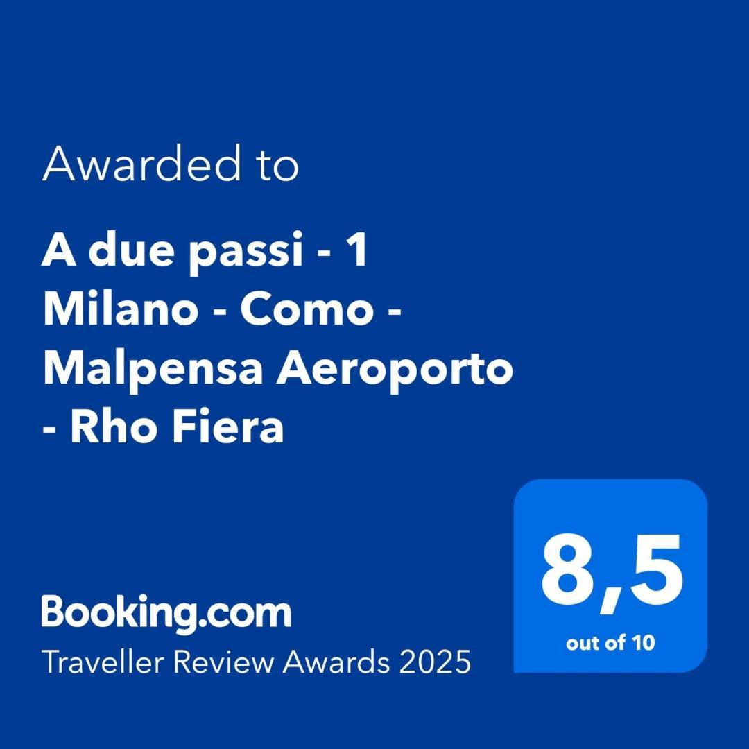 A Due Passi - 1 Milano - Como - Malpensa Aeroporto - Rho Fiera 사론노 외부 사진